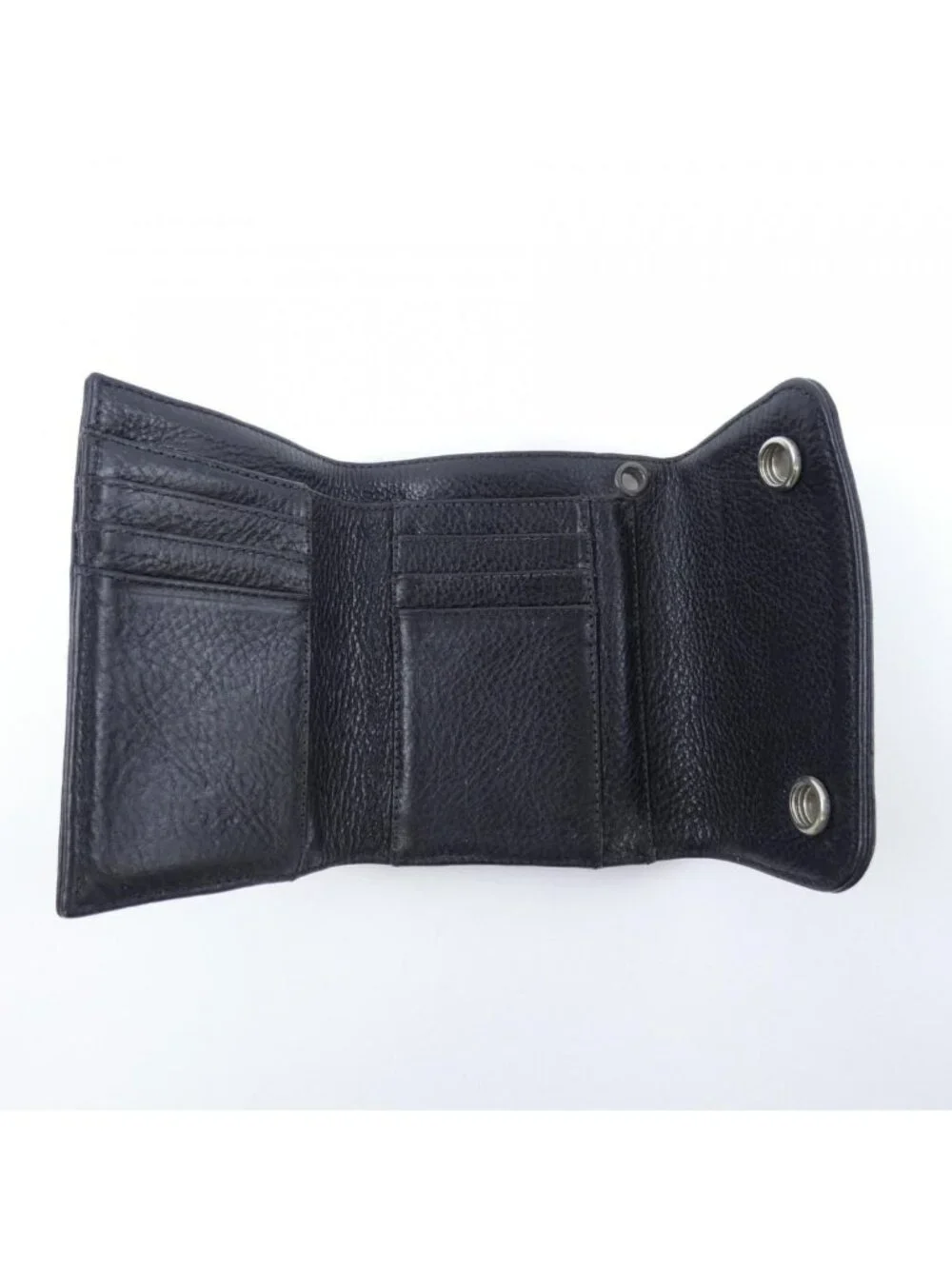 Chrome Hearts Wave Mini Cross CH Scroll Label Wallet